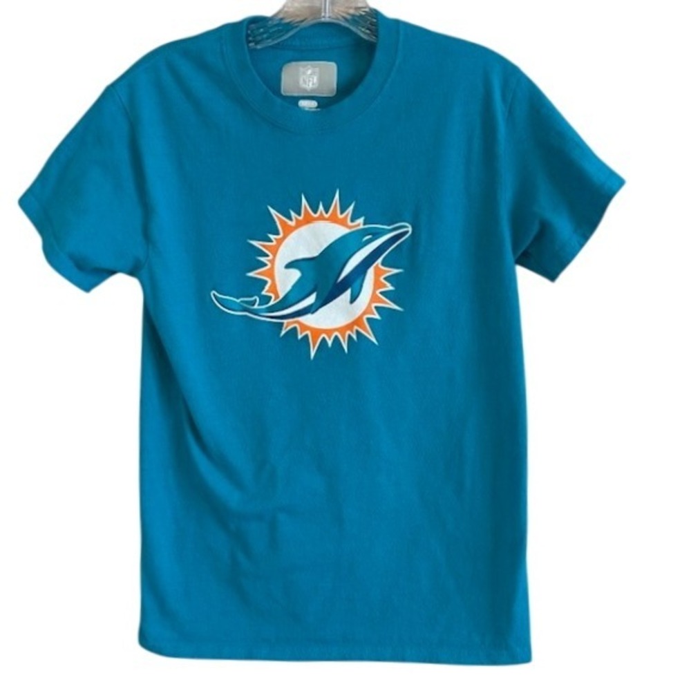 NFL Miami Dolphins Men's Cotton Short Sleeve‎ Shirt SM